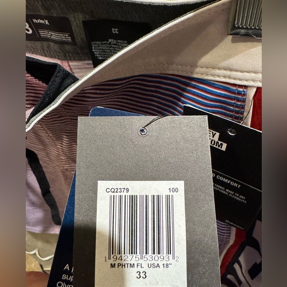 Men’s Hurley board shorts size 34 new with tags - Picture 3 of 5